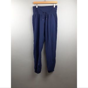 Athleta Blue jogger pants active wear sz 8